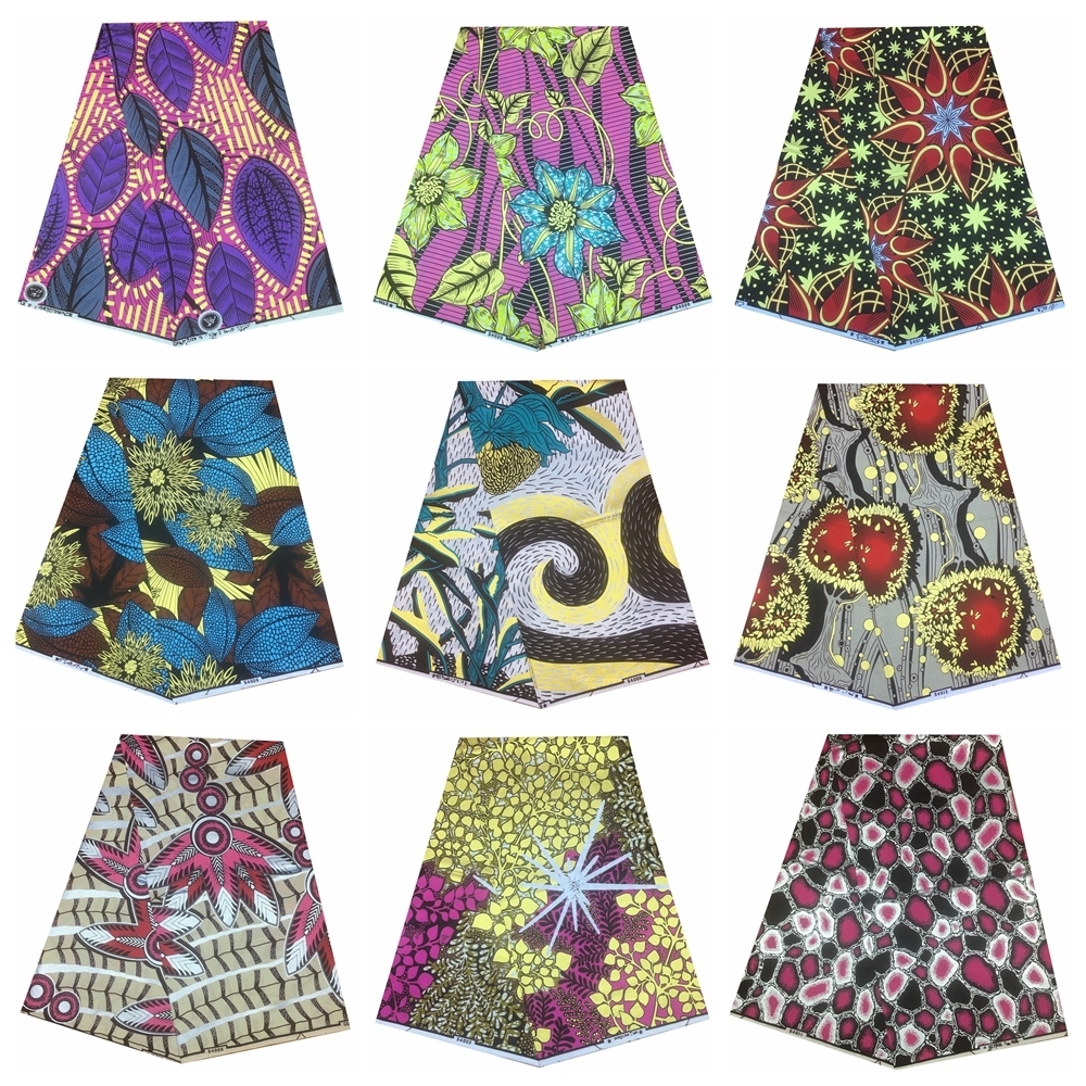 Sewing Batik Fabric - Ankara African Real Golden Wax Prints