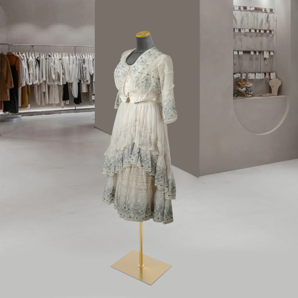 Dress Form Mannequin - Female Mannequin Grey, Slim Waist Dress