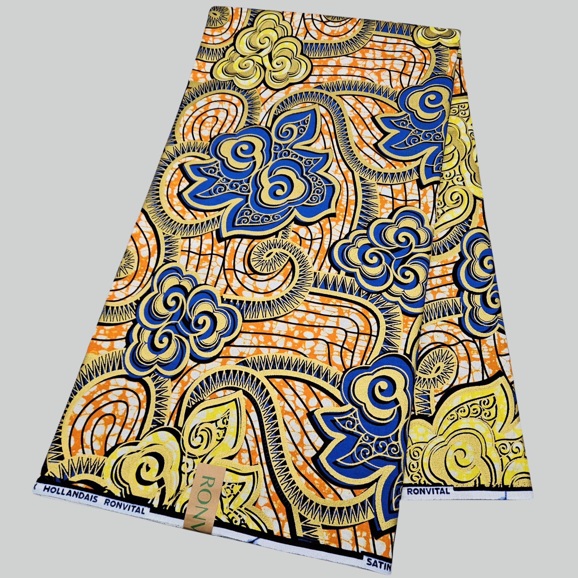 Sewing Batik Fabric - 6Yards Long Cotton African Style Wax