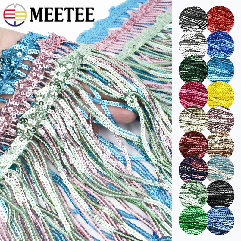 Textile And Sewing Supply - 1-5Yards 17cm Latin DanceFringe Tassel Skirt