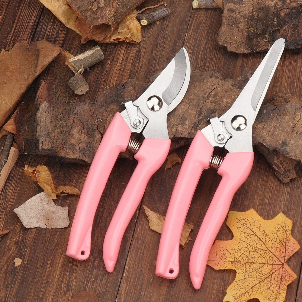Pinking Shear Blade - 2 Pack Flower Scissors(Pink), Pruning shears,
