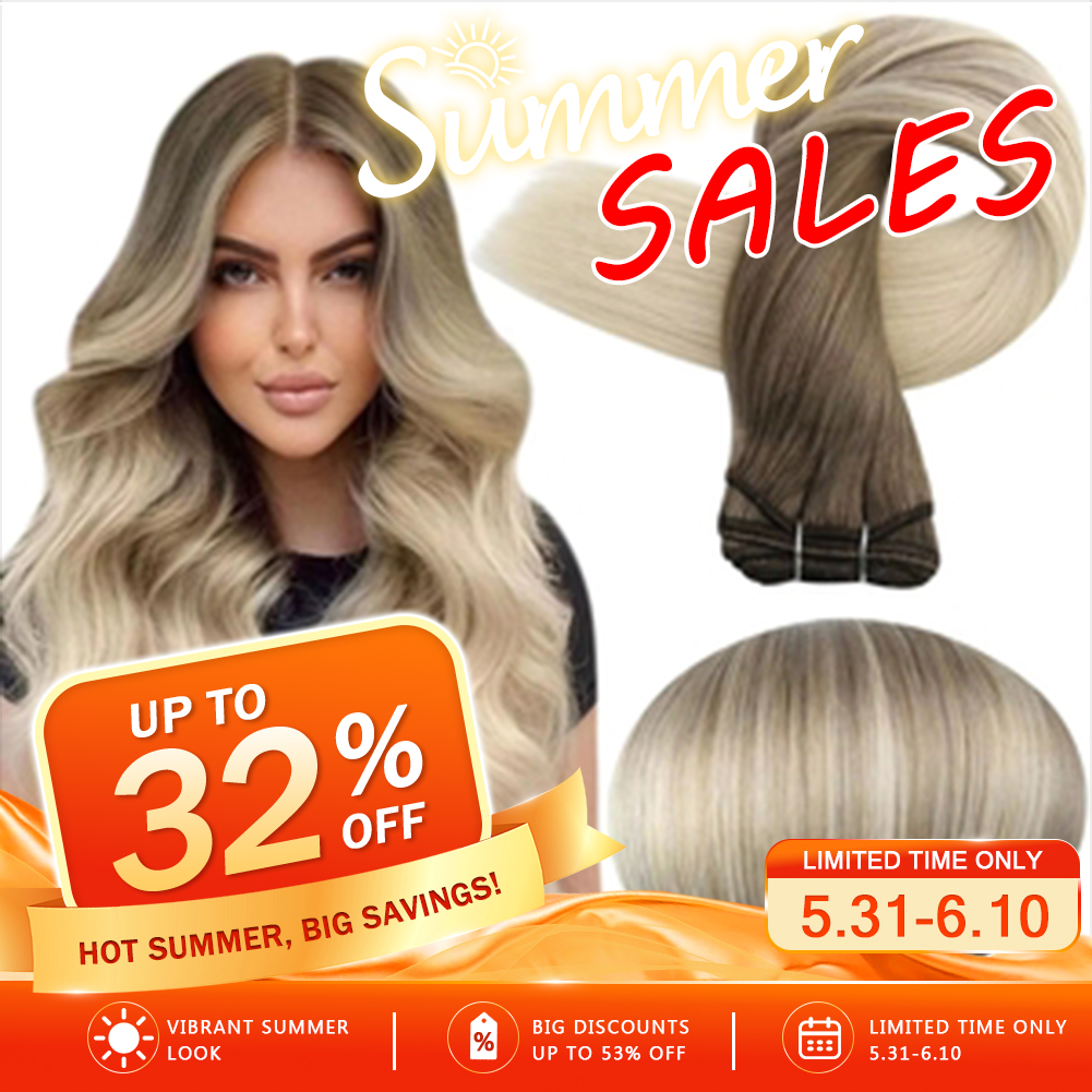 Sewing Lab - Full Shine Human Hair Weft Extensions