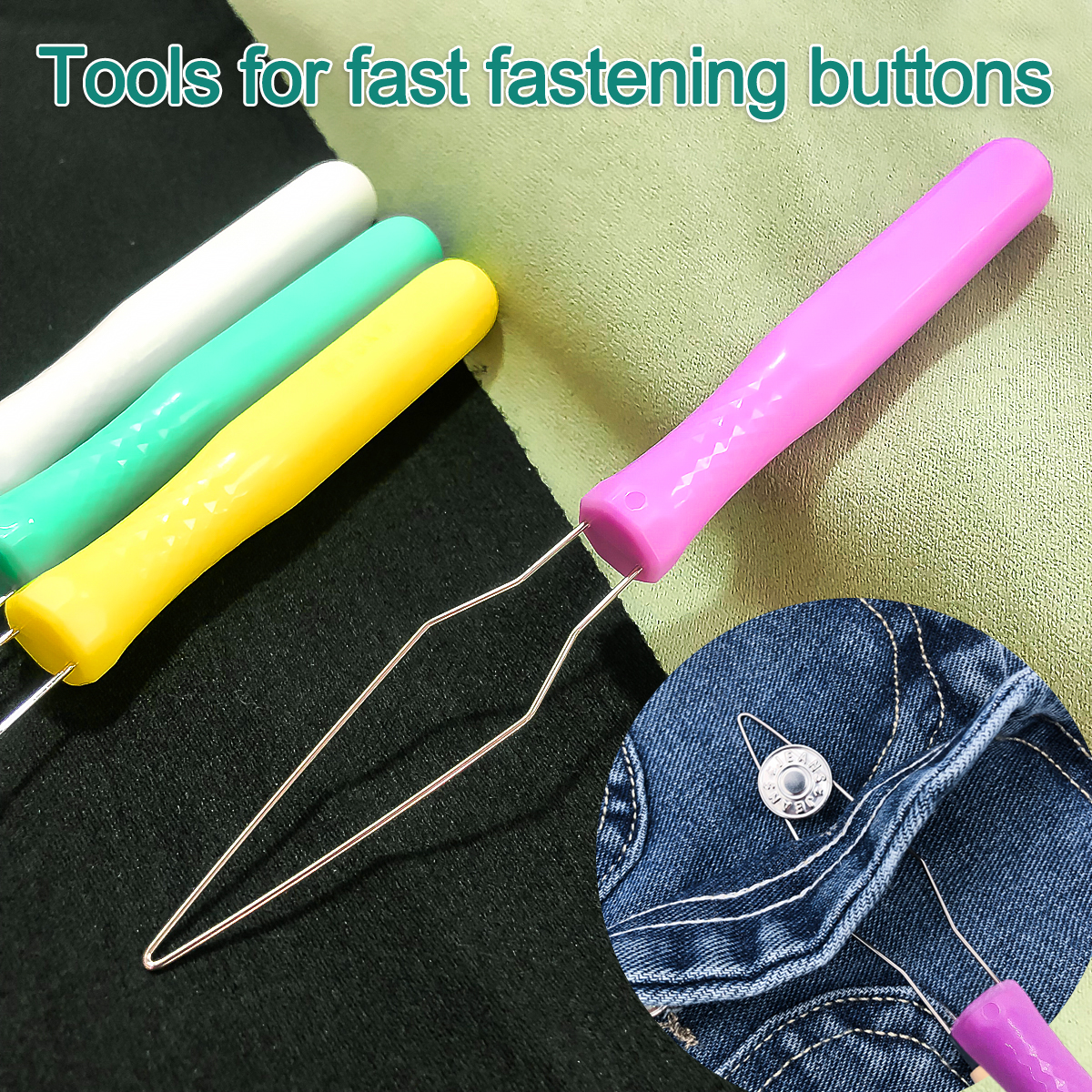Quick Button Insertion Tool fo - Sewing By reseña y precio