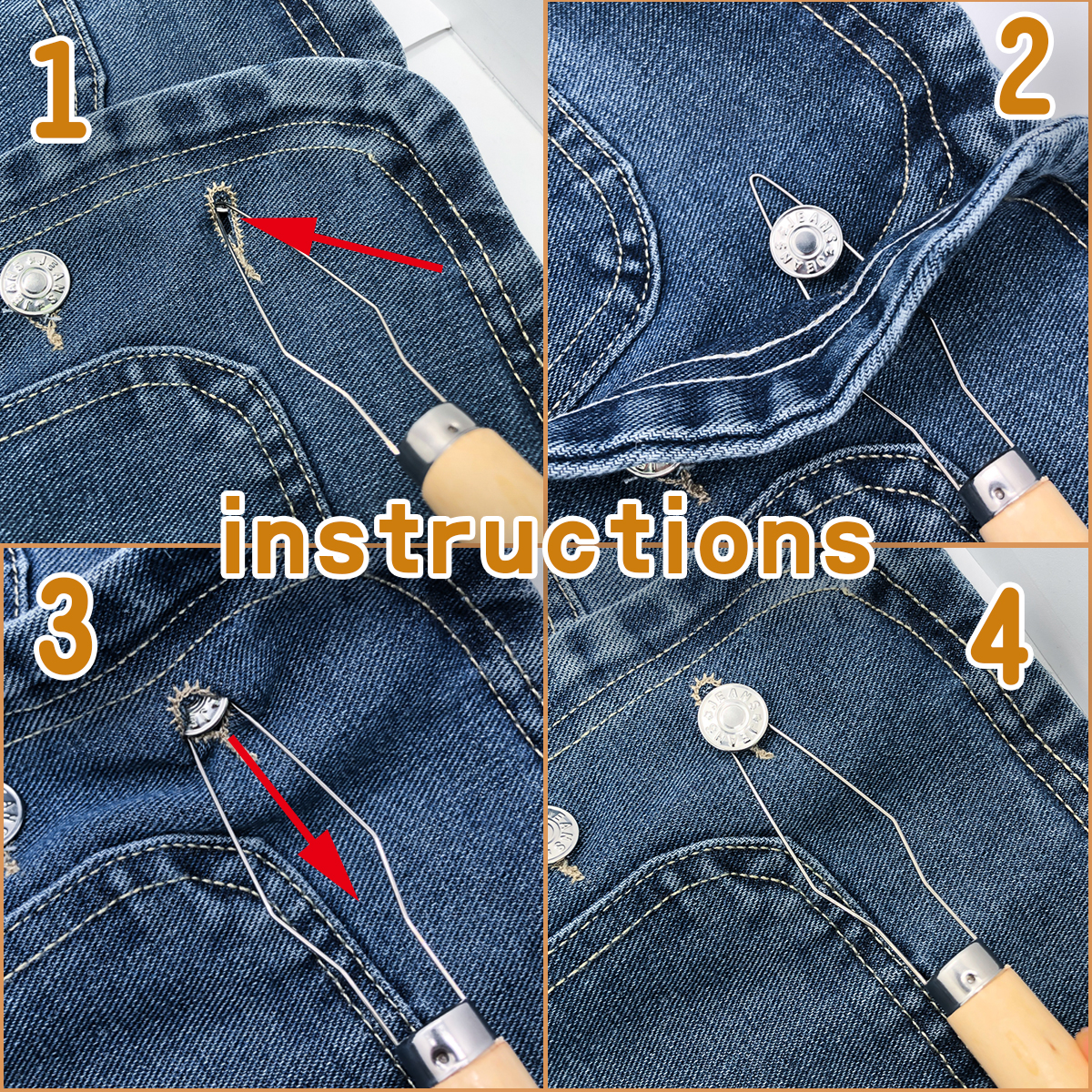Quick Button Insertion Tool fo - Sewing By reseña y precio