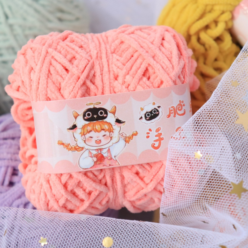 40g 3mm Chenille Hand Knitting - Sewing Recycle reseña y precio