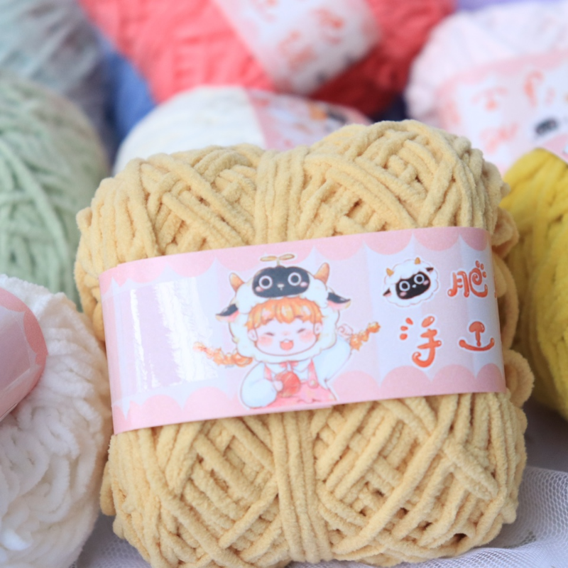 40g 3mm Chenille Hand Knitting - Sewing Recycle reseña y precio