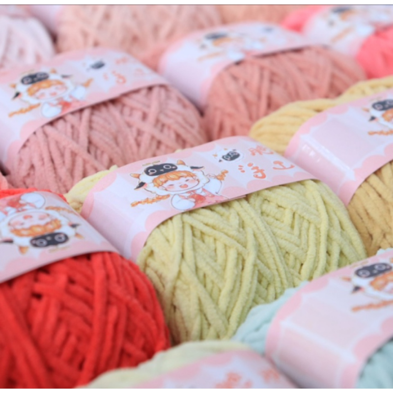 40g 3mm Chenille Hand Knitting - Sewing Recycle reseña y precio