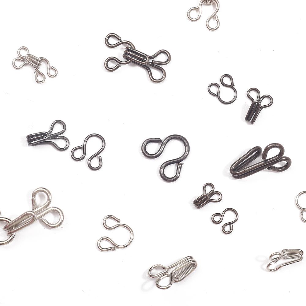 48Pcs  Metal Buckle Button Shi - Hook Eye Fastener reseña y precio