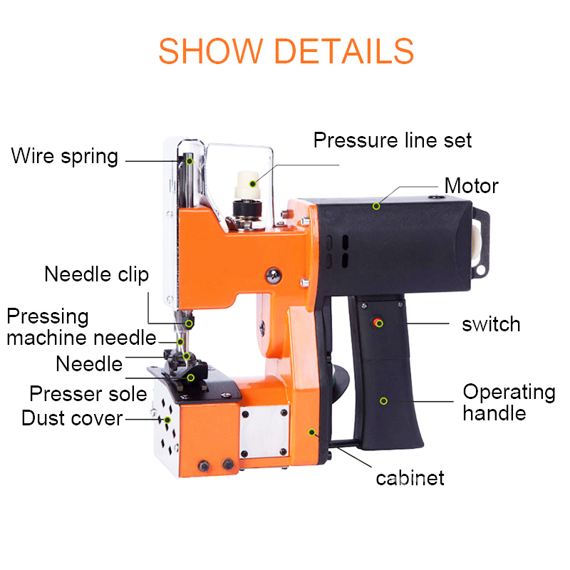 Portable Electric Sewing Machi - Sewing Machine In Textile Industry reseña y precio