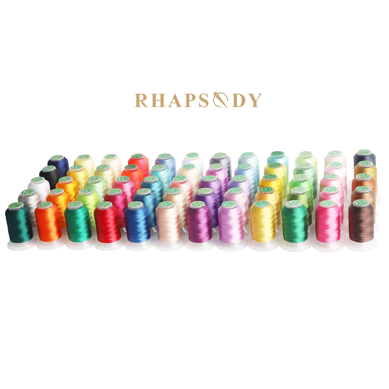40WT Polyester Embroidery Thre - Serger Thread Cone reseña y precio