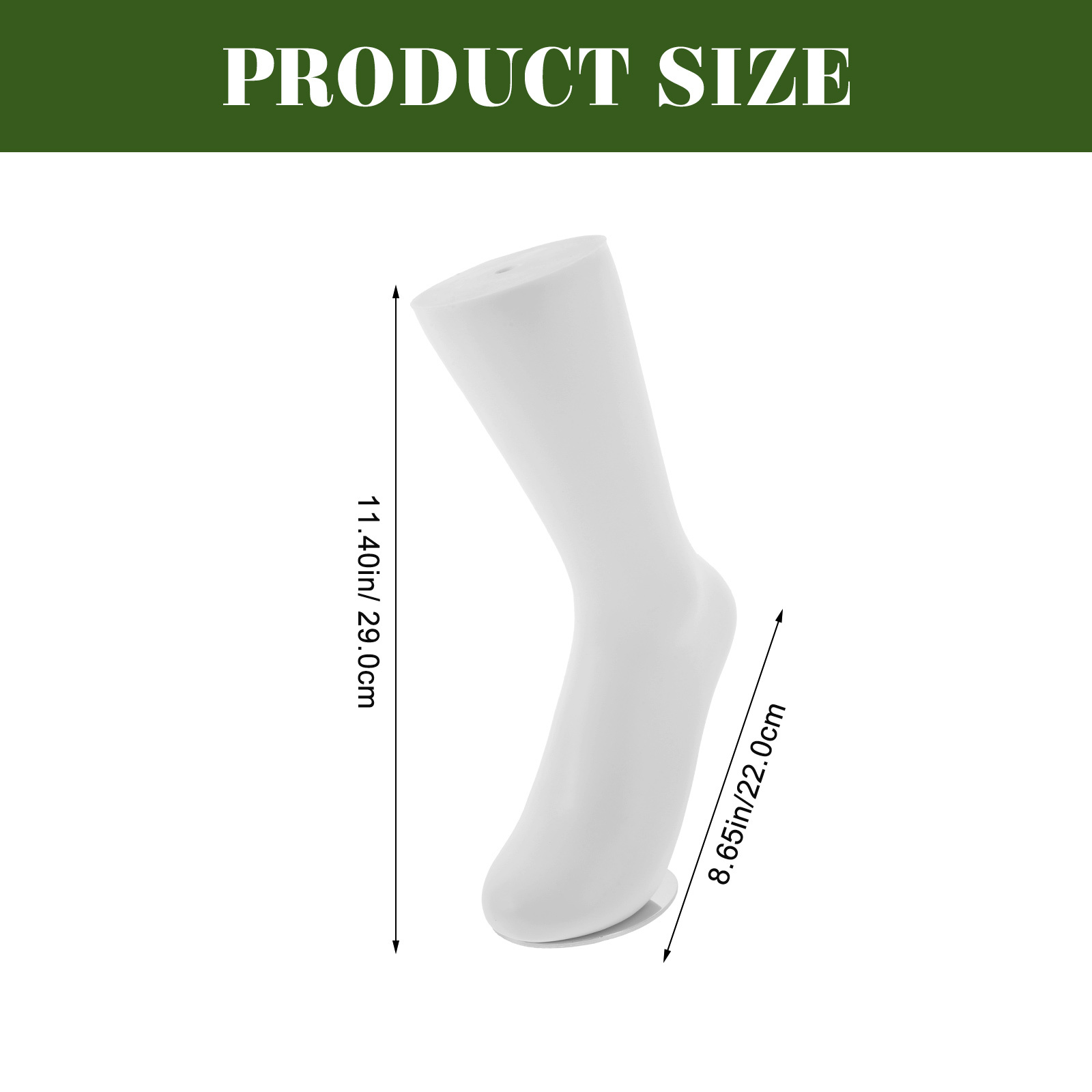 Foot Display for Socks and Sho - Dress Form Mannequin reseña y precio