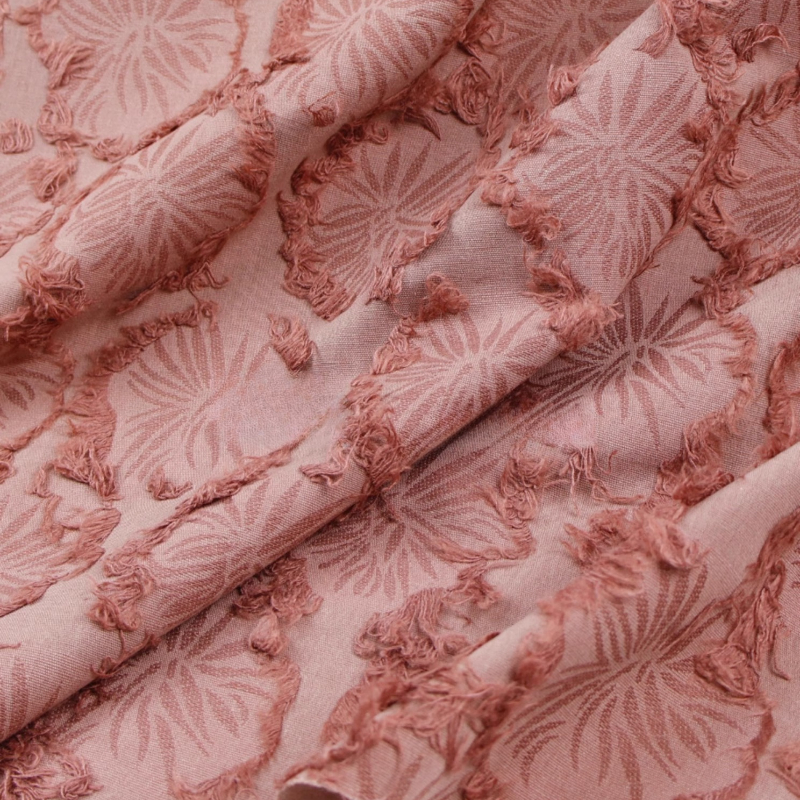Cinnamon Pink Recycled Cotton  - Sewing Recycle reseña y precio