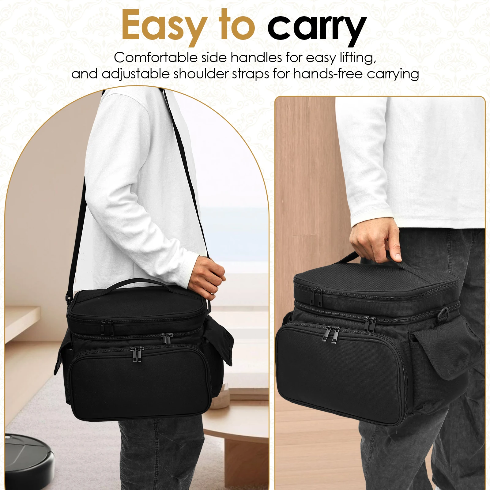Large Sewing Bag Wool Knitting - Textile Sewing Kit reseña y precio