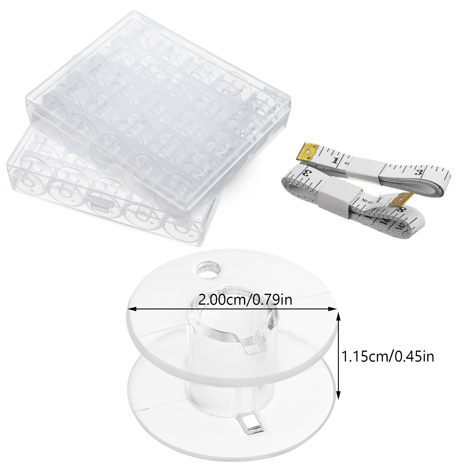 1Set Portable Thread Bobbins T - Thread Bobbins Empty reseña y precio