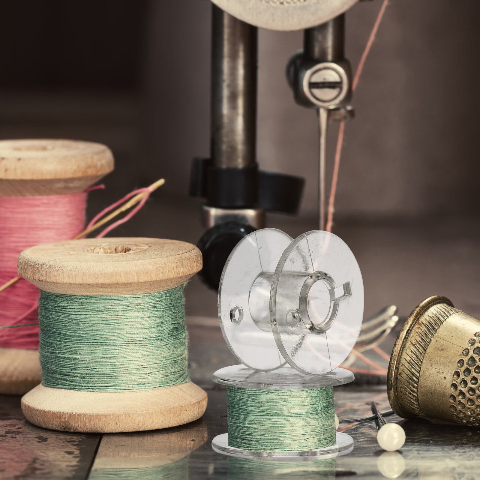 1Set Portable Thread Bobbins T - Thread Bobbins Empty reseña y precio