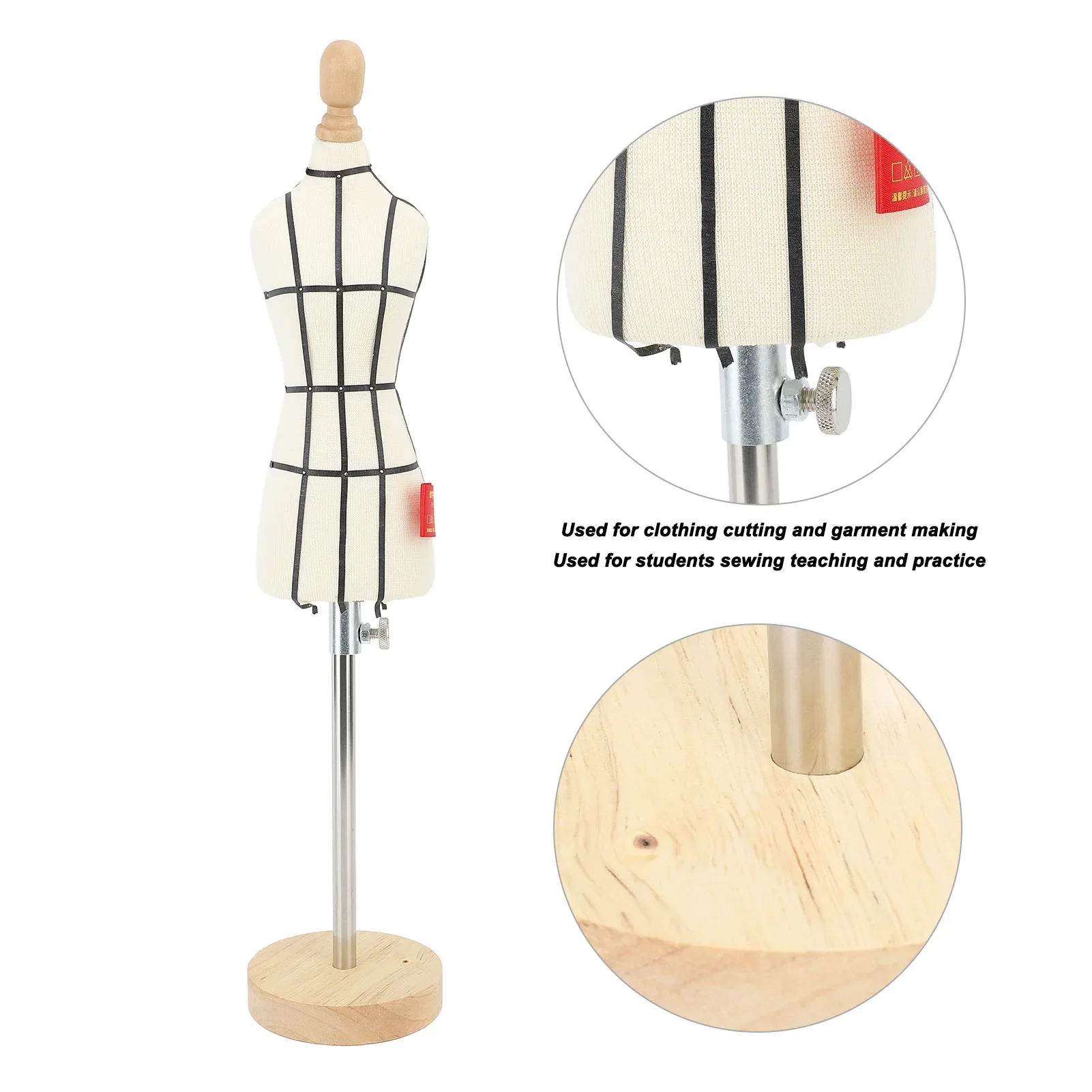 Miniature Dress Form With Stan - Dress Form Mannequin reseña y precio