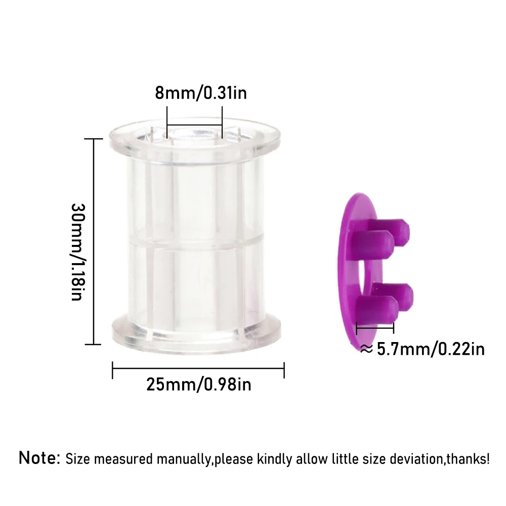 4PCS/9PCS Empty Standard Bobbi - Thread Bobbins Empty reseña y precio