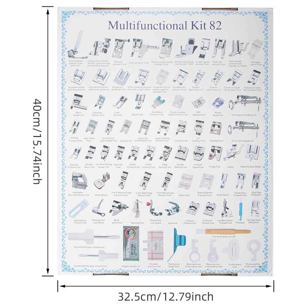 82pc/SET Full Set Sewing Machi - Sewing By reseña y precio