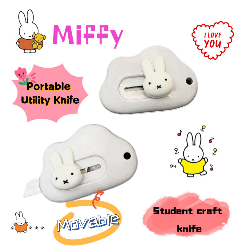 Miffy rabbit art knife creativ - Sewing By reseña y precio