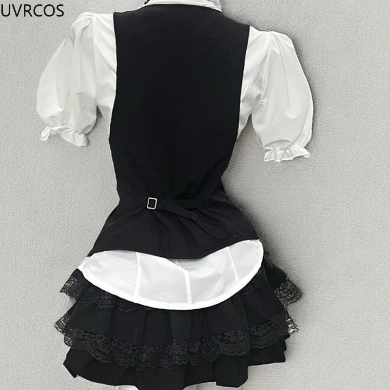 Y2k Aesthetic Lolita Style Swe - Sewing Vest reseña y precio