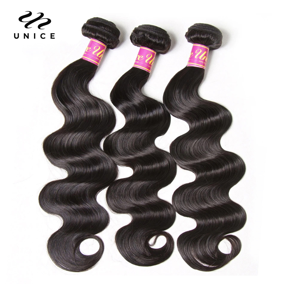 UNice Body Wave Bundles Natura - Sewing Lab reseña y precio