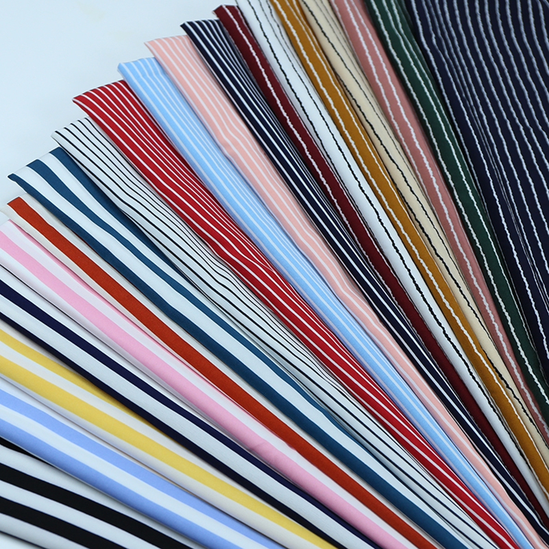 Striped Chiffon Fabric Opaque  - Sewing By reseña y precio