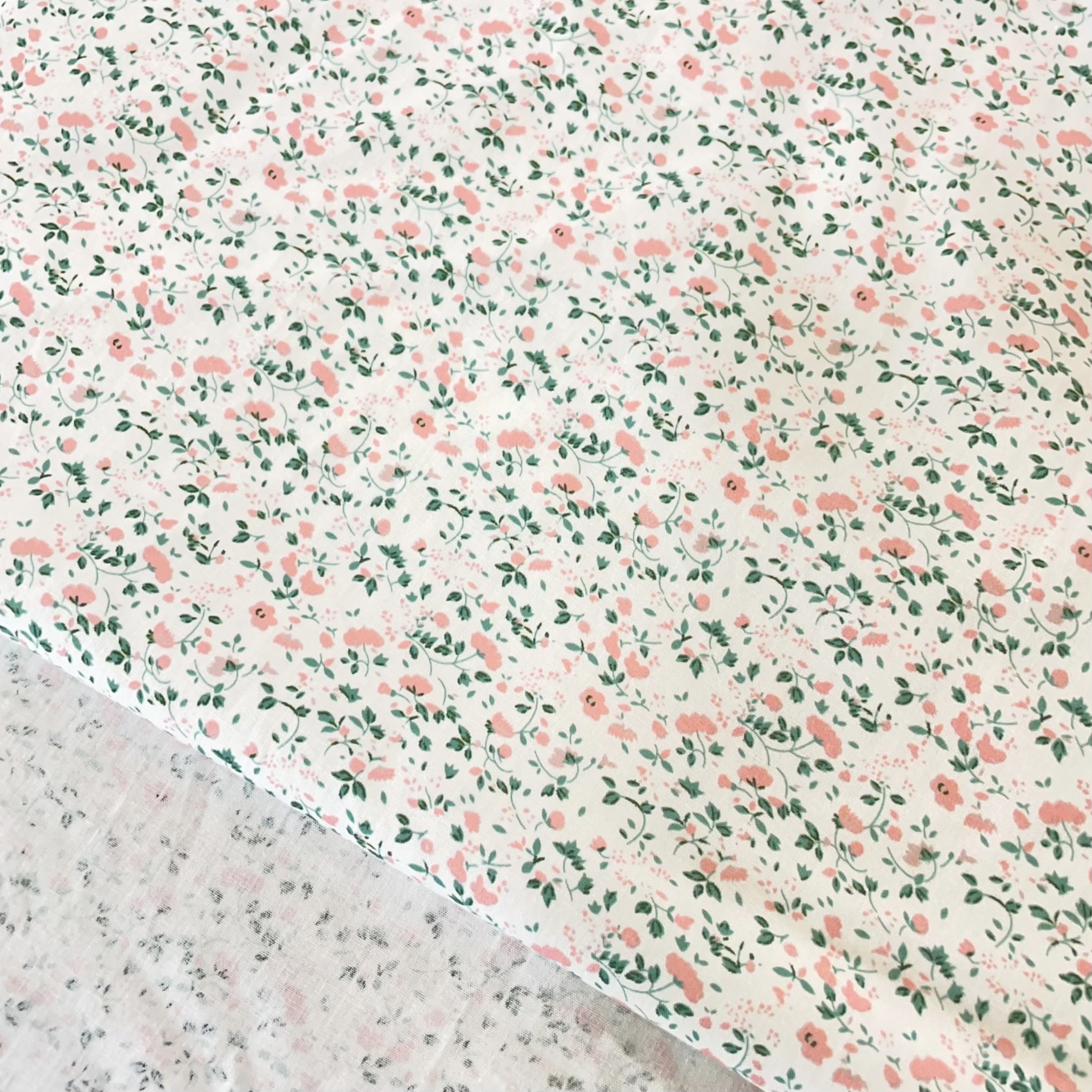 100% Cotton Floral Fabric Soft - Textile And Sewing Materials reseña y precio
