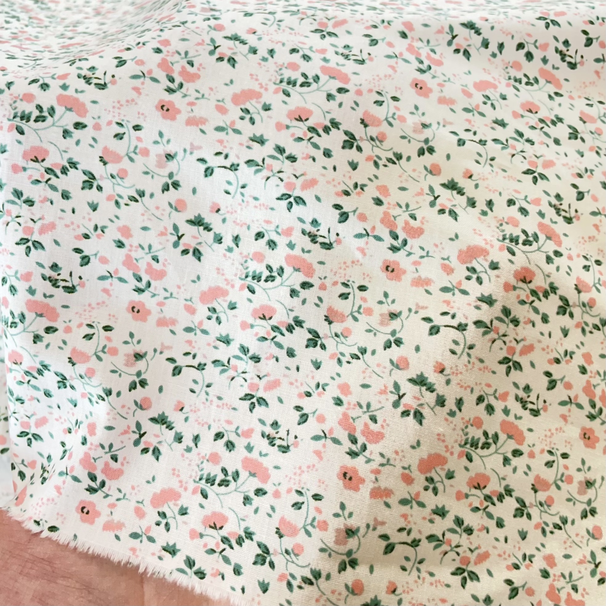 100% Cotton Floral Fabric Soft - Textile And Sewing Materials reseña y precio