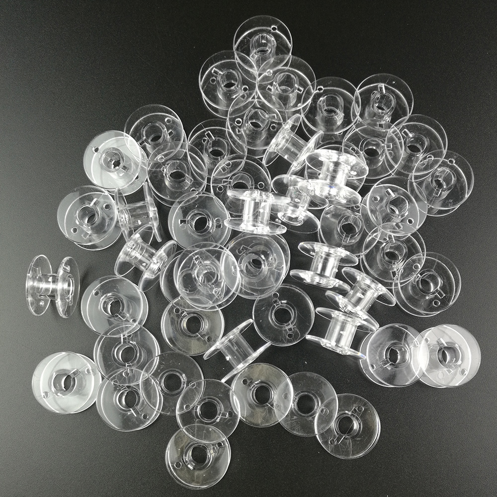 50Pcs Plastic Empty Wire Spool - Thread Bobbins Empty reseña y precio