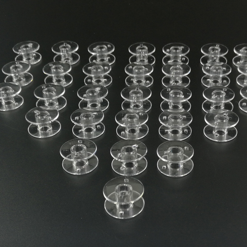 50Pcs Plastic Empty Wire Spool - Thread Bobbins Empty reseña y precio