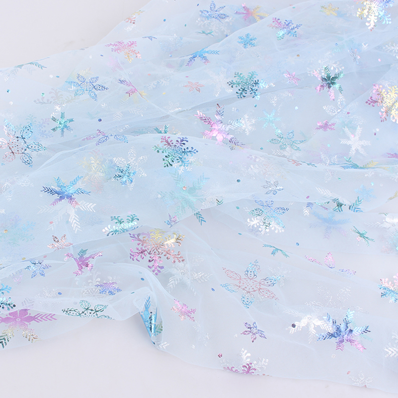 New listing Frozen Mesh Fabric - Sewing By reseña y precio