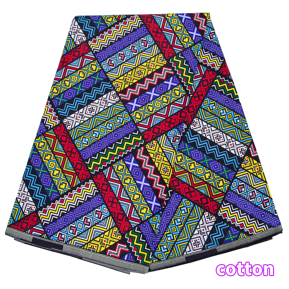 African Fabric Cotton Kente Cl - Sewing Batik Fabric reseña y precio