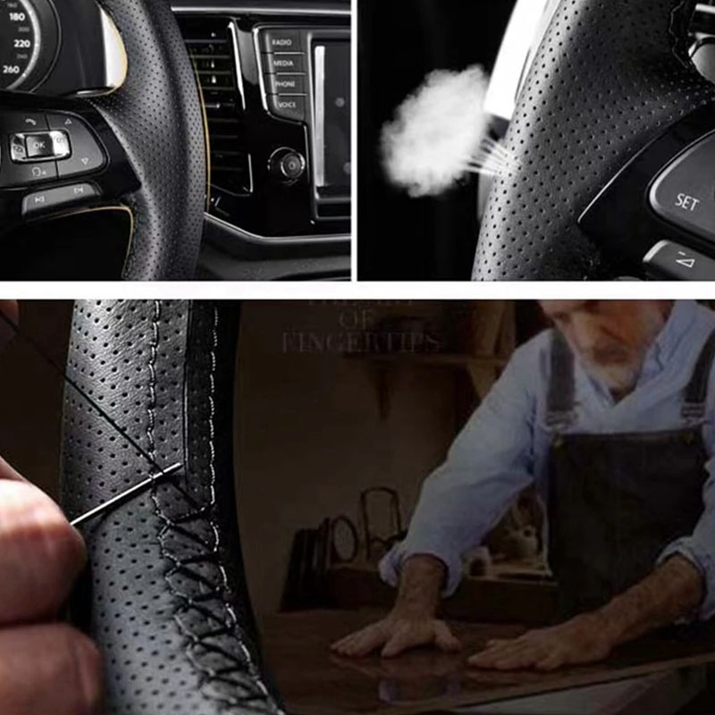 Hand Sewing Car Steering Wheel - Sewing Gt reseña y precio