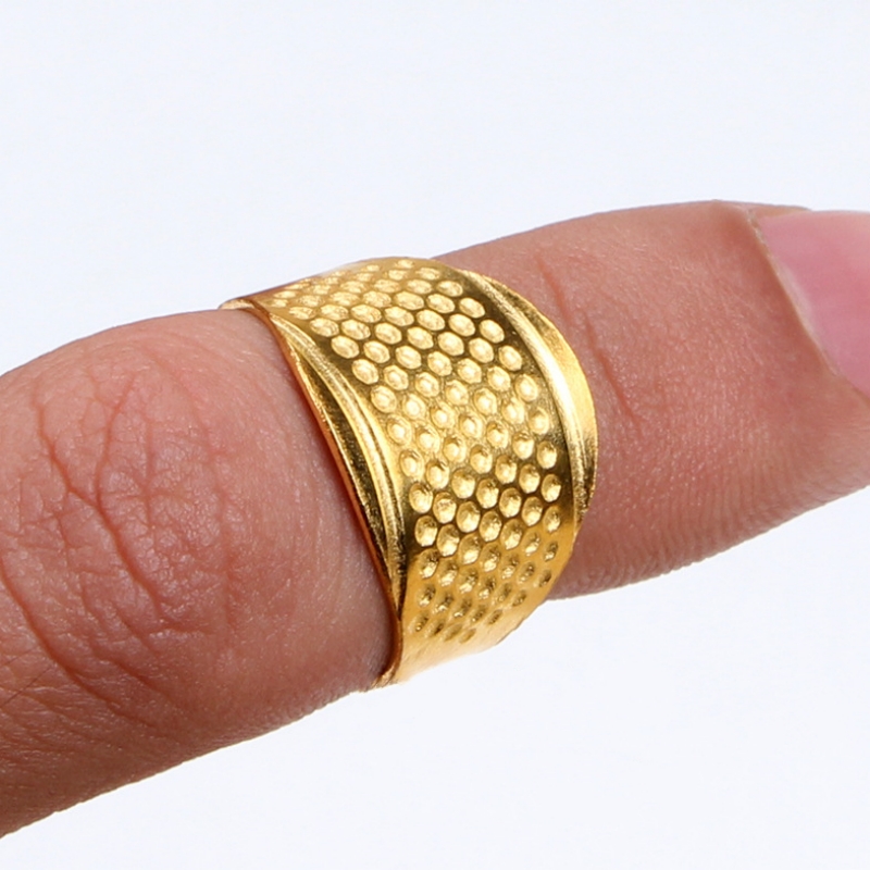 3Pcs Thimble Metal Sewing Thim - Sewing Pin Cushion reseña y precio