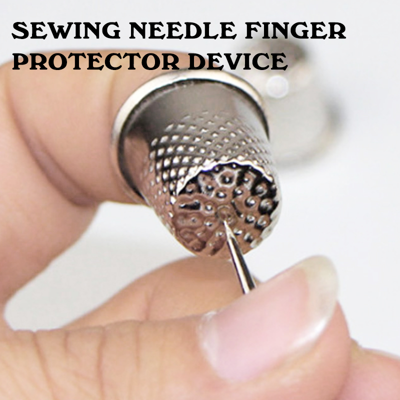 3Pcs Thimble Metal Sewing Thim - Sewing Pin Cushion reseña y precio