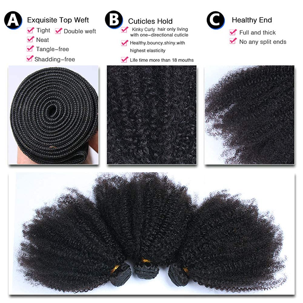 Afro Kinky Curly Bundles Mongo - Sewing Lab reseña y precio