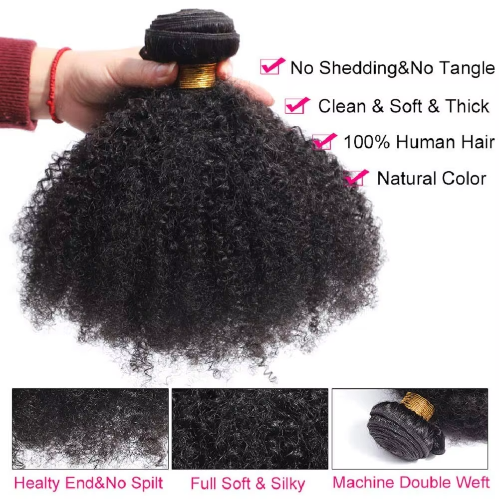 Afro Kinky Curly Bundles Mongo - Sewing Lab reseña y precio