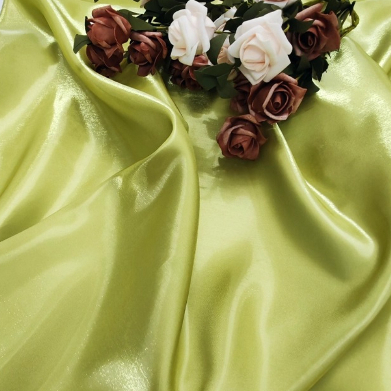 Curtains Satin Fabric Lustrous - Textile And Sewing Materials reseña y precio