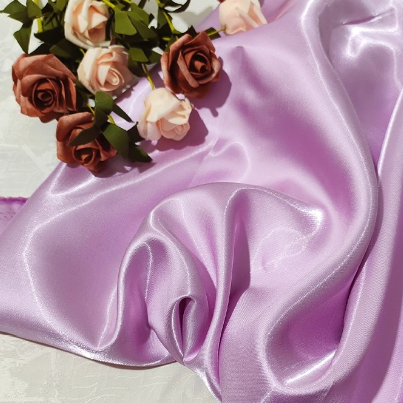 Curtains Satin Fabric Lustrous - Textile And Sewing Materials reseña y precio