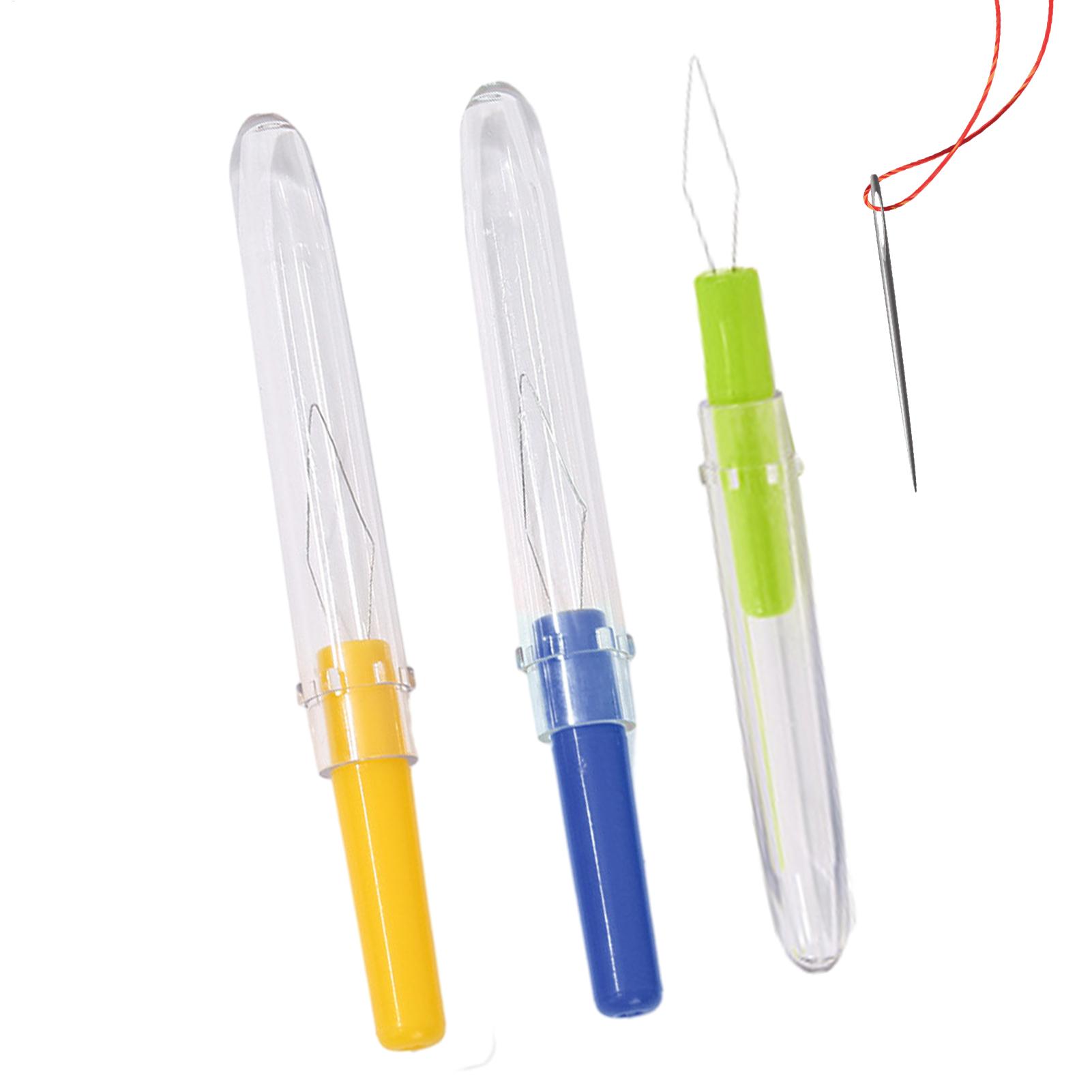3Pcs Needle Threader with Cove - Needle Threader Tool reseña y precio