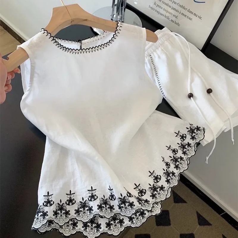 Simple Old Money Style Cotton  - Sewing Vest reseña y precio