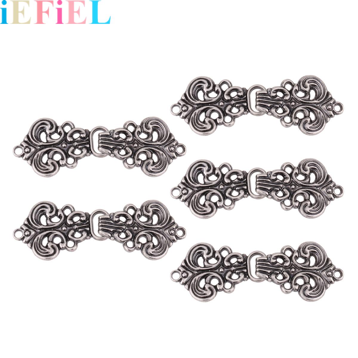 5 Pairs Decorative Buttons Swi - Hook Eye Fastener reseña y precio