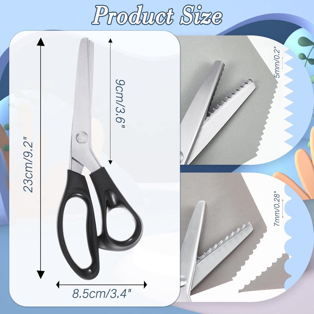 Pinking Shears with Scalloped  - Pinking Shear Blade reseña y precio