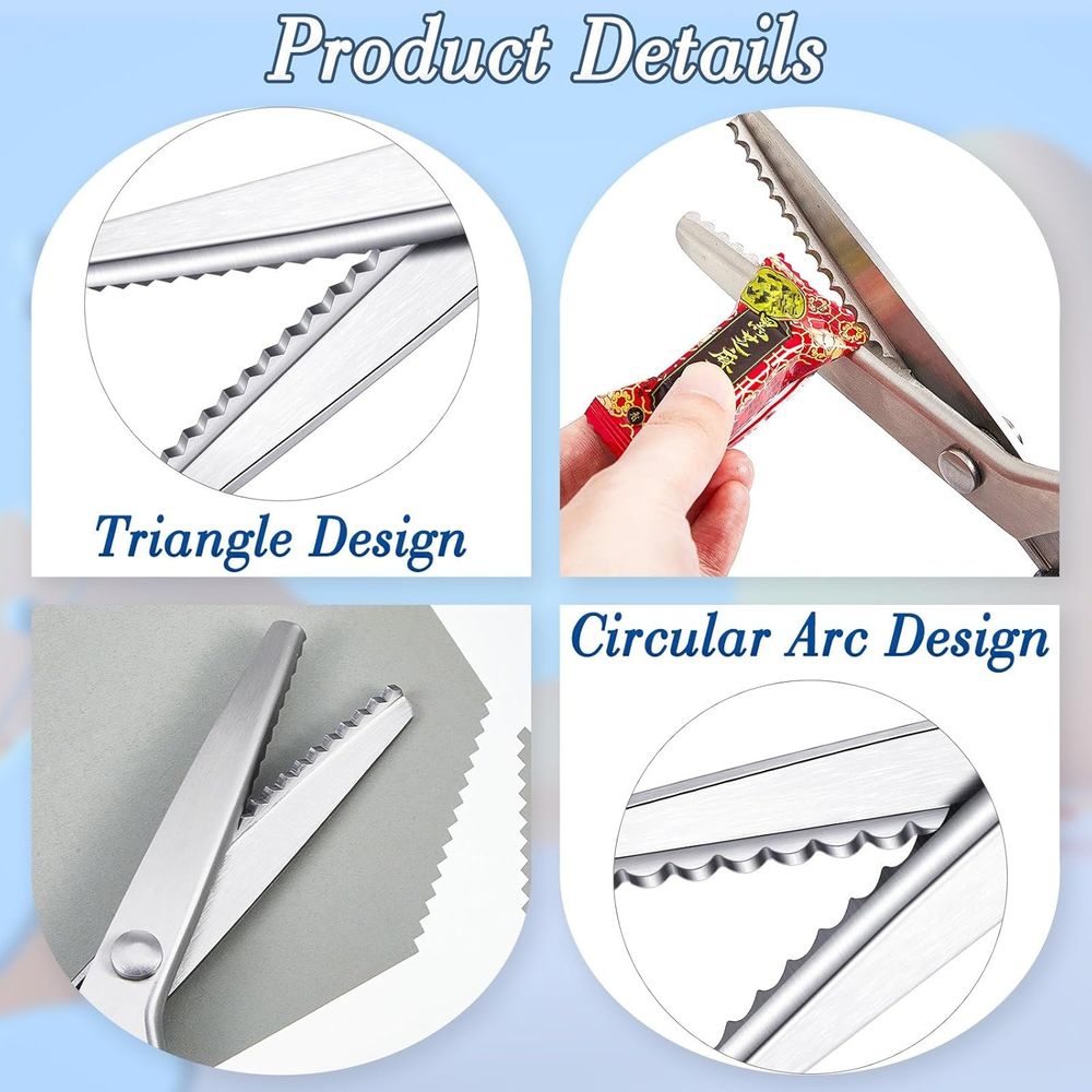 Pinking Shears with Scalloped  - Pinking Shear Blade reseña y precio