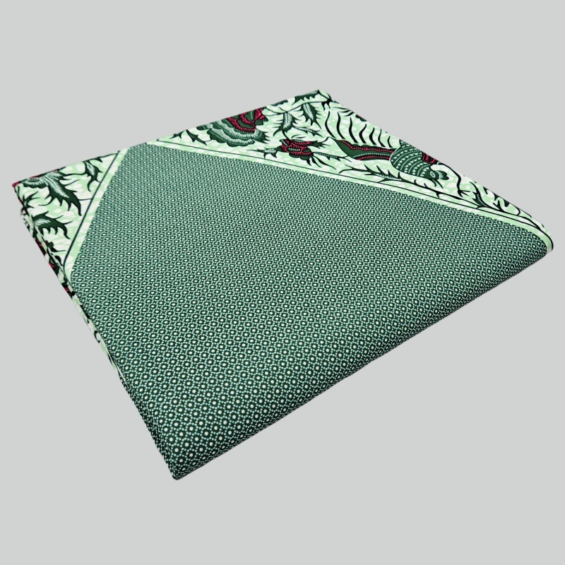 6Yards Long Printed Gray Green - Sewing Batik Fabric reseña y precio