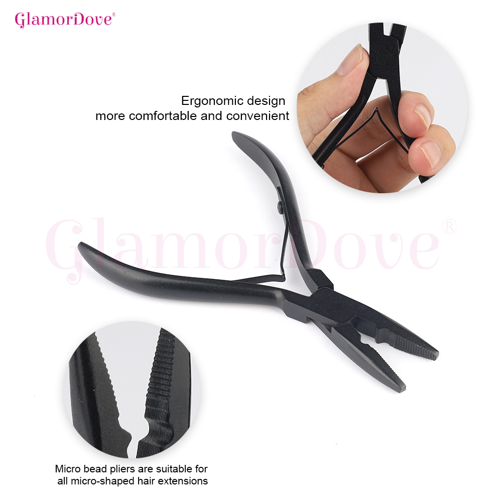 GlamorDove Micro Ring Hair Ext - Needle Threader Tool reseña y precio