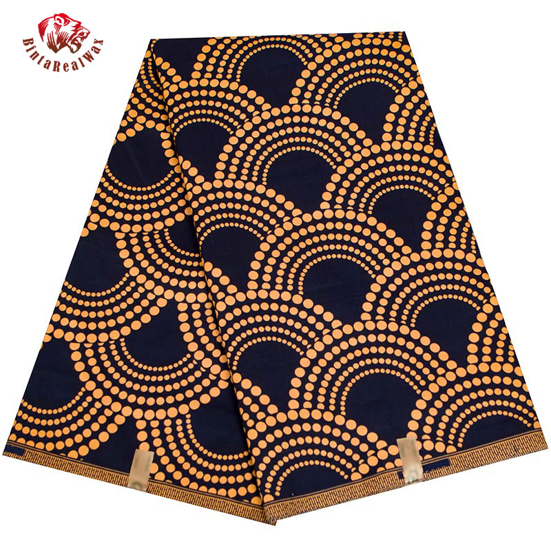 BintaRealWax African Fabric Fa - Sewing Batik Fabric reseña y precio