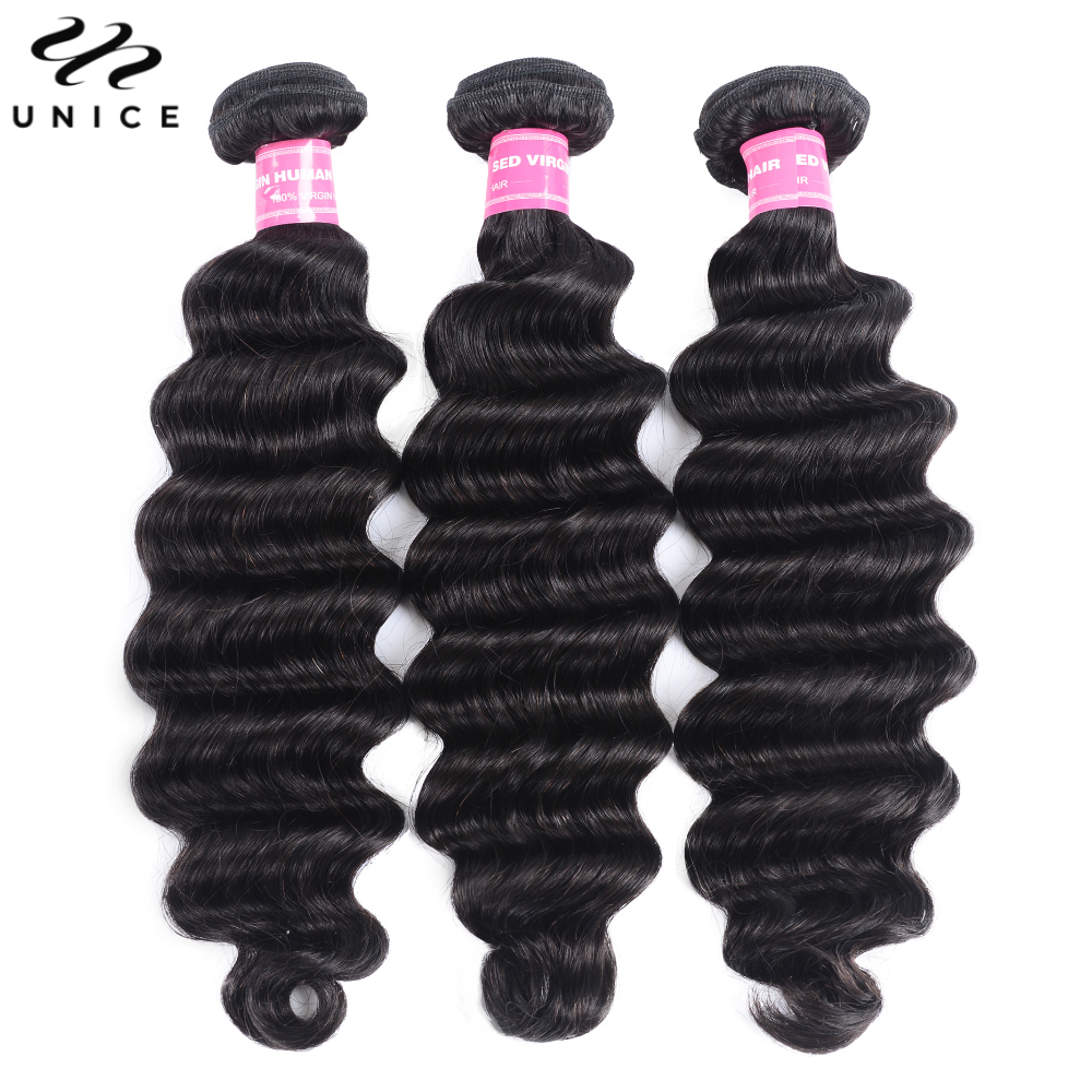 UNice Hair Loose Deep Wave Bun - Sewing Lab reseña y precio