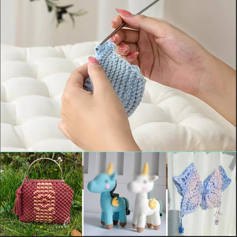 4 Pcs Stainless Steel Crochet  - Sewing By reseña y precio