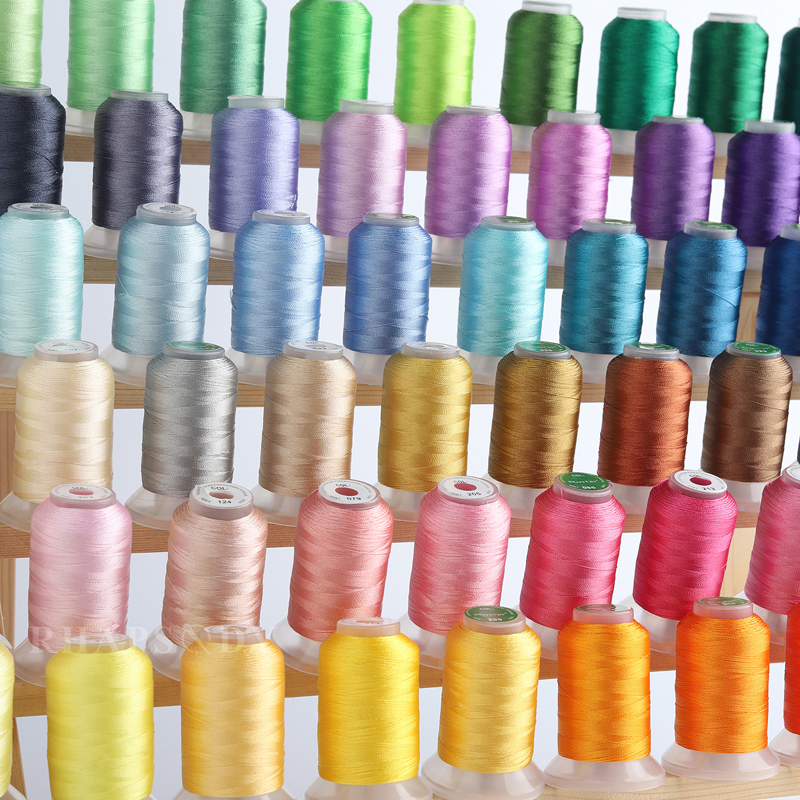 40W Polyester Embroidery Threa - Serger Thread Cone reseña y precio